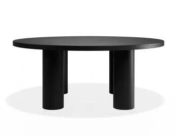 Orbix Roundcoffeetable Black
