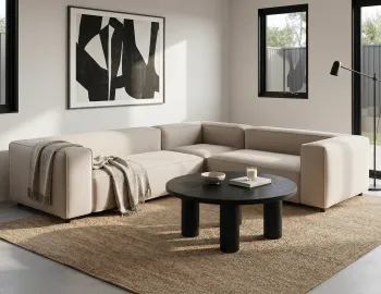 Round Orbix Coffee Table