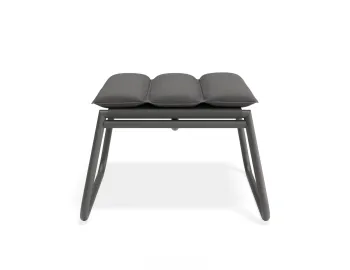 Paloma Footrest Charcoal Darkgrey