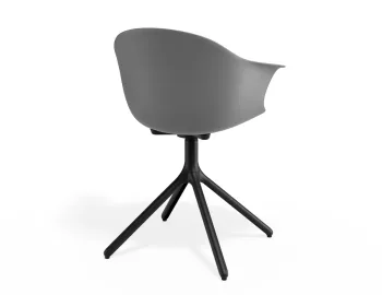 Pebble Armchair Greyseatv2 Swivelbase