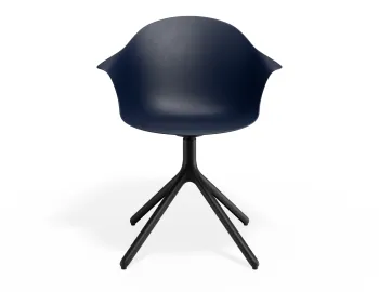 Pebble Armchair Navyseat Swivelbase