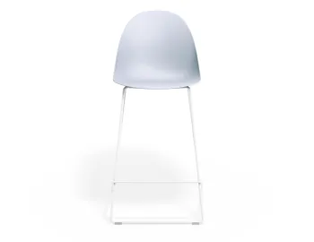 Pebble Kitchenstool Palebluev3seat Whiteframe