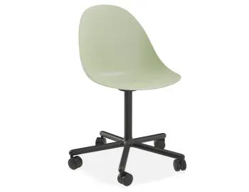 Green Swivel Castor Pebble Main