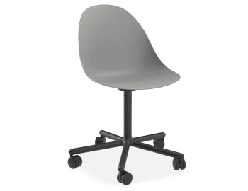 Grey Swivel Castor Pebble Main