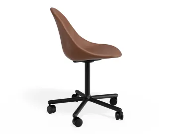 Pebble Chair Tanpuseat Swivelcastors