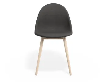 Pebble Chair Greyfabricseat Beechbase