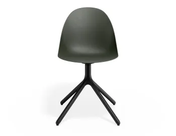 Pebble Chair Oliveseat Swivelbase
