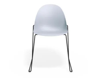 Pebble Chair Palebluev3seat Sledblack
