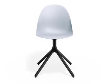 Pebble Chair Palebluev3seat Swivelbase
