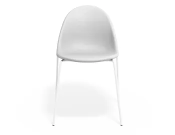 Pebble Chair Whitepuseat 4postwhite