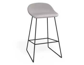 Pop 65cm Lightgreyfabric Blackframe