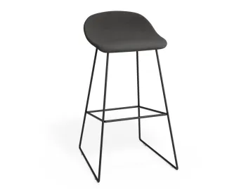 Pop 75cm Greyfabric Blackframe