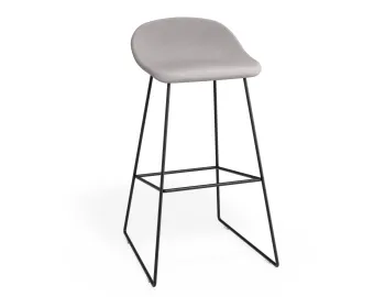 Pop 75cm Lightgreyfabric Blackframe