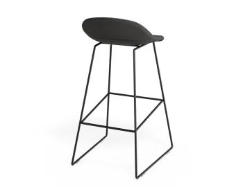Pop 75cm Greyfabric Blackframe
