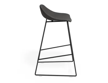 Pop 65cm Greyfabric Blackframe