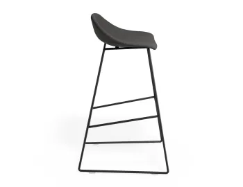 Pop 75cm Greyfabric Blackframe