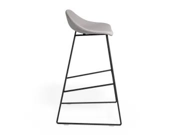 Pop 75cm Lightgreyfabric Blackframe