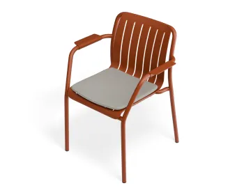 Roku Armchair Papaya Lightgreypad