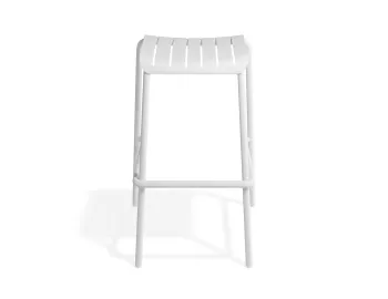 Roku Backlessbarstool White