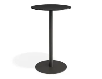 Solara 70dia Bartable Charcoalbase Athenastone