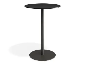Solara 75dia Bartable Charcoalbase Athenastone