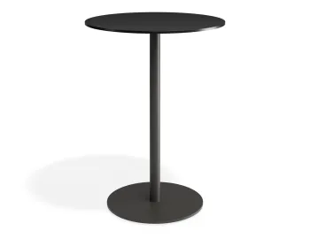 Solara 80dia Bartable Charcoalbase Athenastone