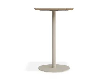 Roku Teakbartable 65x65 Latte