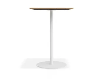Roku Teakbartable 75x75 White