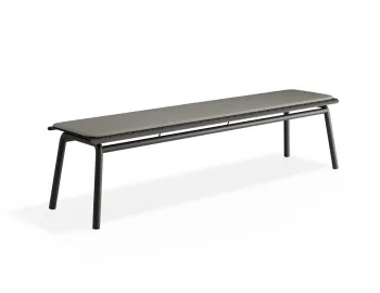 Roku Bench190 Lightgrey Charcoal