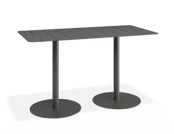 Roku Cafetable 130x65 Charcoal