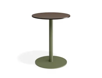 Solara 60dia Cafetable Greenbase Notaiowalnut