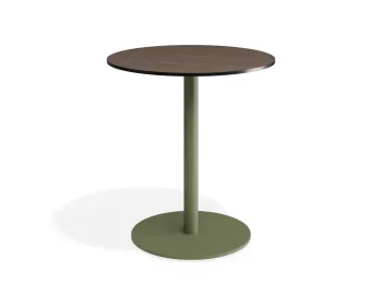 Solara 70dia Cafetable Greenbase Notaiowalnut