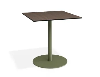 Solara 75x75 Cafetable Greenbase Notaiowalnut