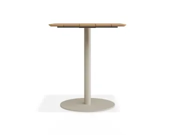 Roku Teakcafetable 65x65 Latte