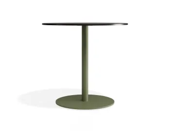 Solara 80dia Cafetable Greenbase Notaiowalnut