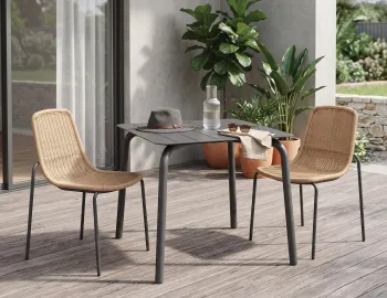 90cm Charcoal Table Roku