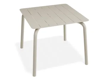 Roku Diningtable 90x90 Latte