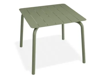 P2 Roku Diningtable 90x90 Green