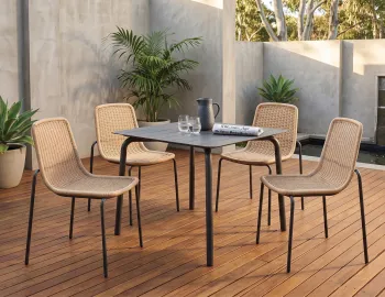 Roku 90 Charcoal Table