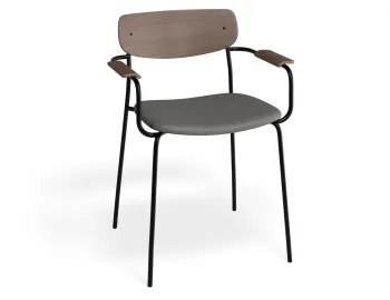 Rylie Armchair Walnut Greypu