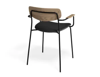 Rylie Armchair Ashnatural Blackpu
