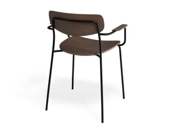 Rylie Armchair Walnut Walnut