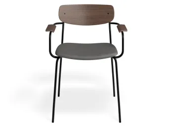 Rylie Armchair Walnut Greypu