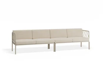 Seville 4seater Latteframe Huskcushion