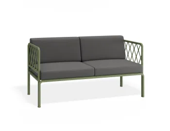 Sevillev2 2seater Greenframe Darkgreycushion