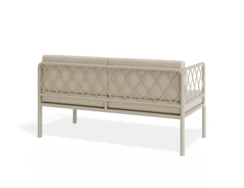 Seville 2seater Latteframe Huskcushion