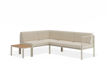 Seville Configh Latteframe Huskcushion Teakextension