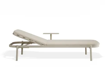 Verano Sunlounge Sidetable Latteframe Huskfabric