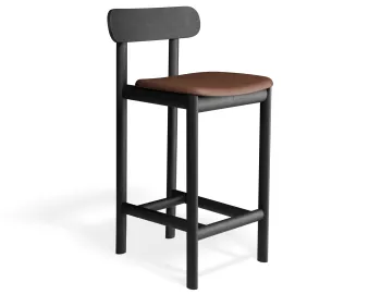 Zarav6 Kitchenstool Black Tan
