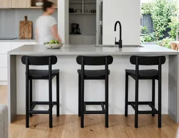 Small Home Black Bar Stool